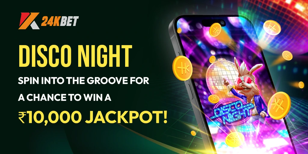 DiscoNight: Spin into the Groove for a Chance to Win a ₹10,000 Jackpot!