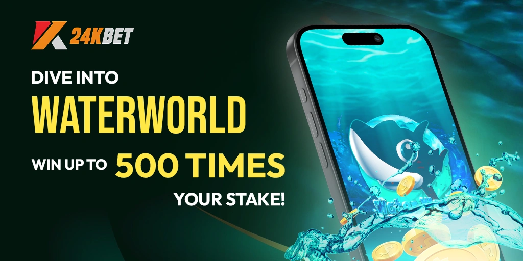 Dive into WaterWorld: Win Up to 500 Times Your Stake!