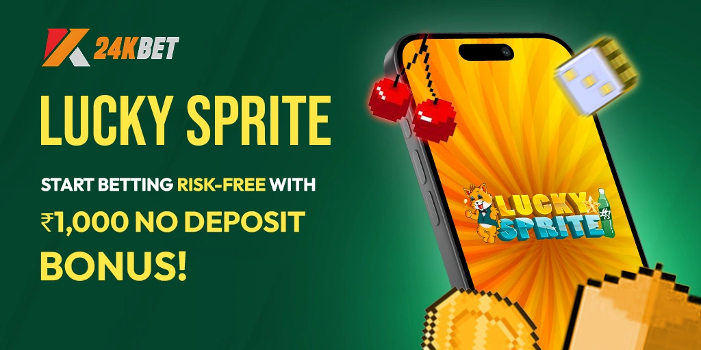 Lucky Sprite | Start Betting Risk-Free with ₹1,000 No Deposit Bonus!