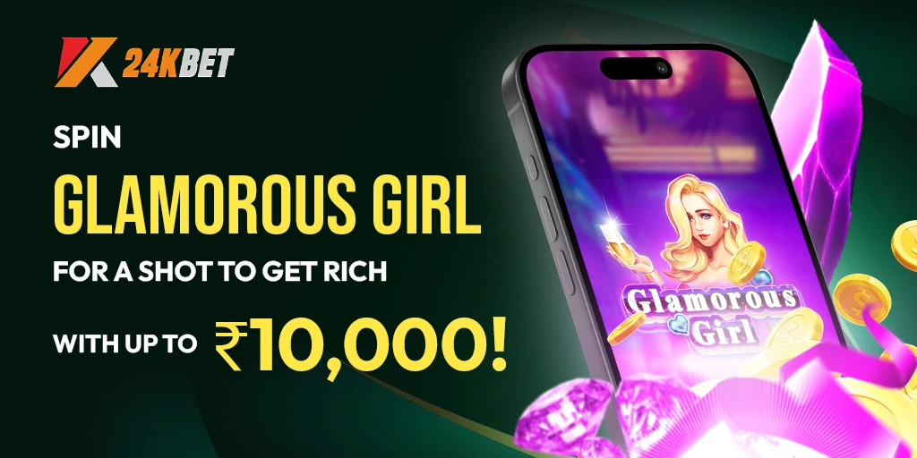 Spin Glamorous Girl for a Shot to Get Rich with Up to ₹1,00,000!