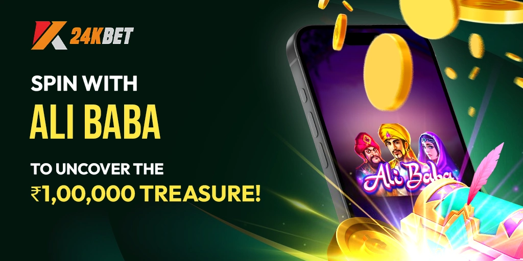 Spin with Ali Baba to Uncover the ₹1,00,000 Treasure!