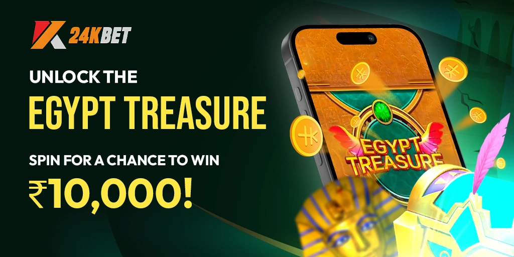 Unlock the EgyptTreasure: Spin for a Chance to Win ₹10,000!