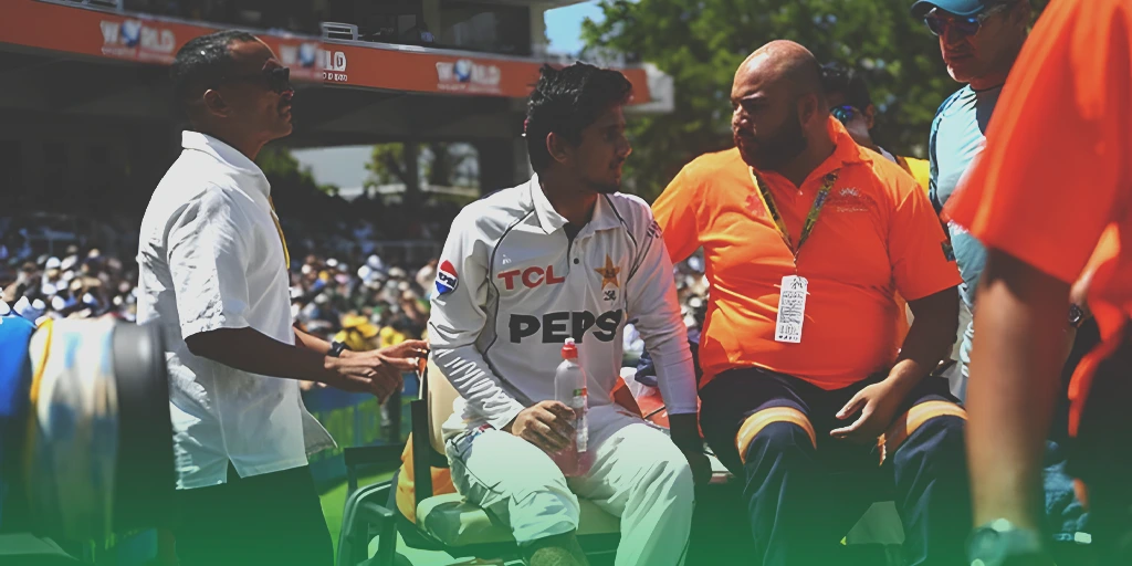 Saim Ayub’s Injury Raises Concerns for Pakistan Ahead of Champions Trophy
